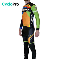 Tenue cycliste hiver multi-couleurs - Mosaïque+ tenue de cyclisme GT-Cycle Outdoor Store 