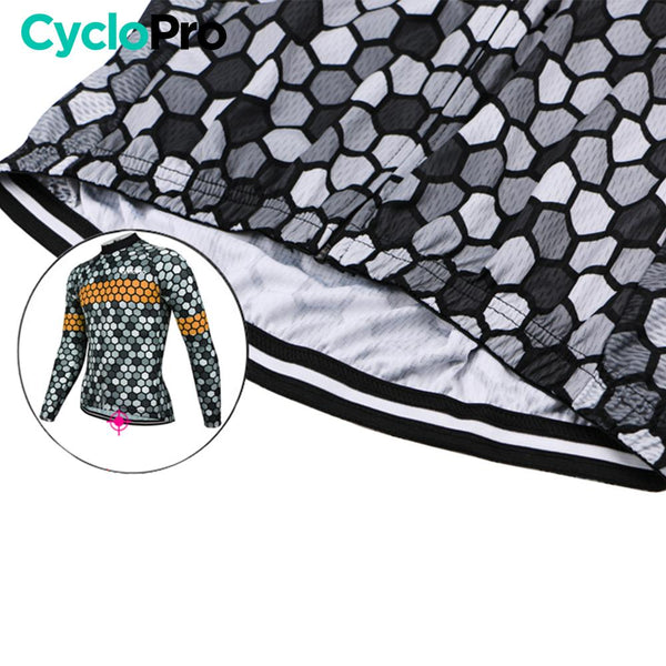 Tenue cycliste hiver Orange - Atmosphère+ tenue de cyclisme thermique GT-Cycle Outdoor Store 