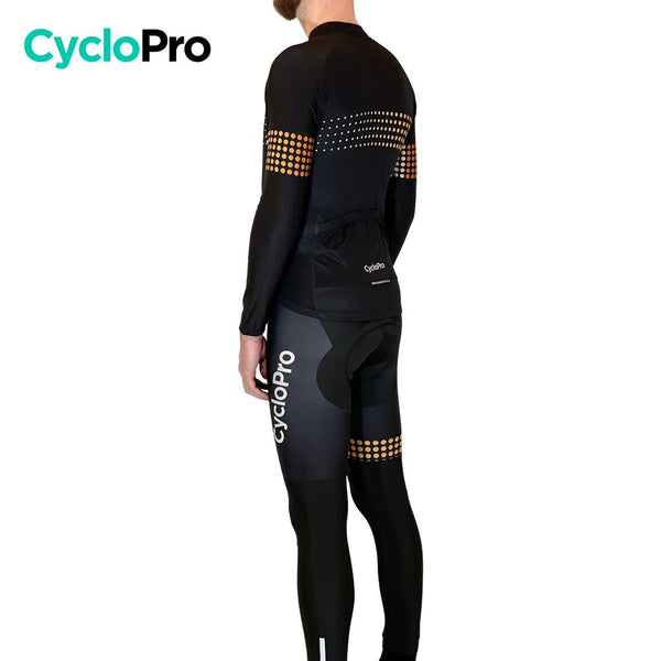 Tenue cycliste Hiver Orange - Liberty+ tenue de cyclisme thermique GT-Cycle Outdoor Store 