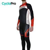 Tenue cycliste hiver rouge - Racing+ tenue cyclisme homme GT-Cycle Outdoor Store 