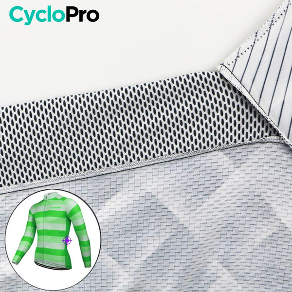 Tenue cycliste hiver Verte - Evasion+ tenue de cyclisme thermique GT-Cycle Outdoor Store 