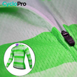 Tenue cycliste hiver Verte - Evasion+ tenue de cyclisme thermique GT-Cycle Outdoor Store 
