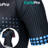Tenue De Cyclisme Bleue - Liberty+ - DESTOCKAGE Tenue de cyclisme été Cyclo Pro 