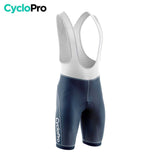 TENUE DE CYCLISME ÉTÉ HOMME BLEUE MARINE - CHIC+ Tenue de cyclisme été GT-Cycle Outdoor Store 