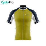 TENUE DE CYCLISME ÉTÉ HOMME JAUNE - CHIC+ Tenue de cyclisme été GT-Cycle Outdoor Store 