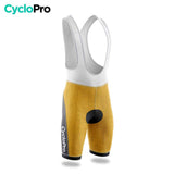 TENUE DE CYCLISME ÉTÉ HOMME JAUNE - DIAMOND+ Tenue de cyclisme été GT-Cycle Outdoor Store 