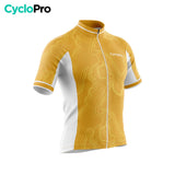 TENUE DE CYCLISME ÉTÉ HOMME JAUNE - FLUID+ Tenue de cyclisme été GT-Cycle Outdoor Store 