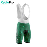 TENUE DE CYCLISME ÉTÉ HOMME VERTE - GRAFIK+ Tenue de cyclisme été GT-Cycle Outdoor Store 