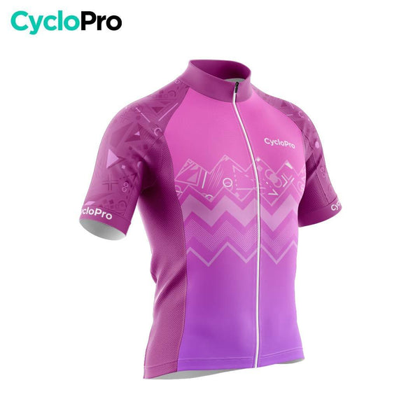 TENUE DE CYCLISME ÉTÉ HOMME VIOLETTE - GRAFIK+ Tenue de cyclisme été GT-Cycle Outdoor Store 