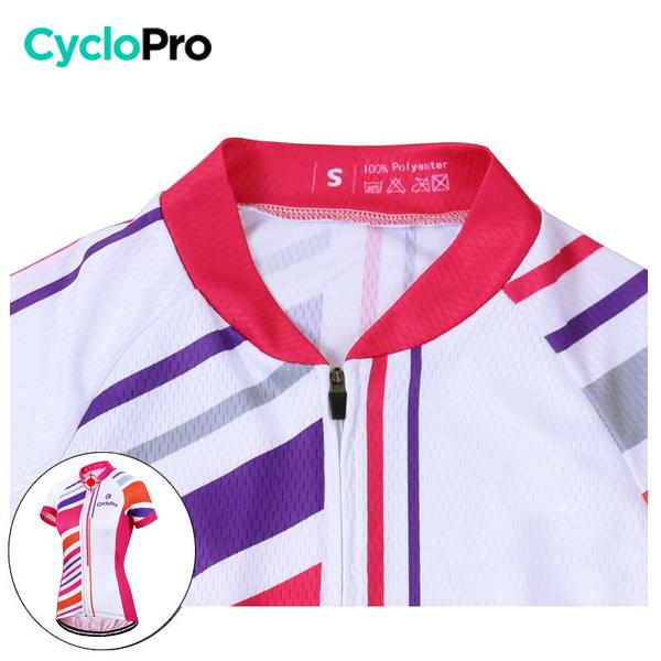TENUE DE CYCLISME FEMME - ROAD+ - DESTOCKAGE Tenue de cyclisme été CycloPro 