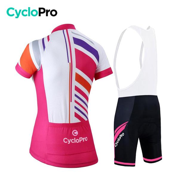 TENUE DE CYCLISME FEMME - ROAD+ - DESTOCKAGE Tenue de cyclisme été CycloPro 