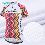 TENUE DE CYCLISME FEMME - ZIGZAG+ Tenue de cyclisme été CycloPro 