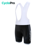 Tenue De Cyclisme Noir & Blanc - Evasion+ Tenue de cyclisme été GT-Cycle Outdoor Store 