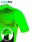 Tenue De Cyclisme Verte - Altitude+ Tenue de cyclisme été GT-Cycle Outdoor Store 