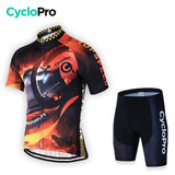 TENUE DE CYCLISTE ROUTE - AVENTURE+ Tenue de cyclisme été CycloPro Sans 3XL 