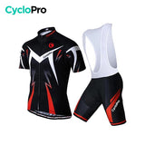 Tenue de Cycliste Route - Confort+ - DESTOCKAGE Tenue de cyclisme été GT-Cycle Outdoor Store Rouge - Bretelles S 