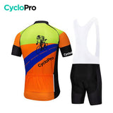 Tenue De Cycliste Route Orange - Vitessemax+ Tenue de cyclisme été GT-Cycle Outdoor Store 