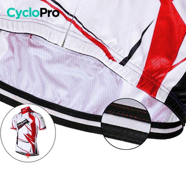 TENUE DE CYCLISTE ROUTE ROUGE - SENSAS+ Tenue de cyclisme été CycloPro 