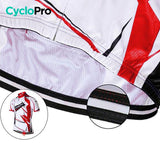 TENUE DE CYCLISTE ROUTE ROUGE - SENSAS+ Tenue de cyclisme été CycloPro 