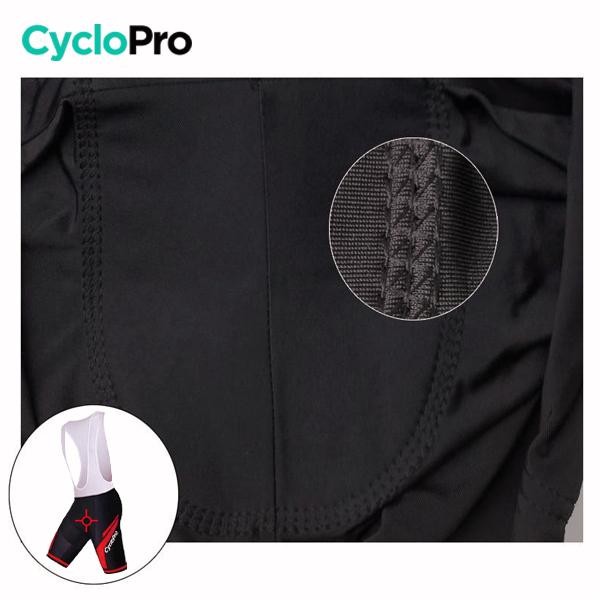 TENUE DE CYCLISTE ROUTE ROUGE - SENSAS+ Tenue de cyclisme été CycloPro 