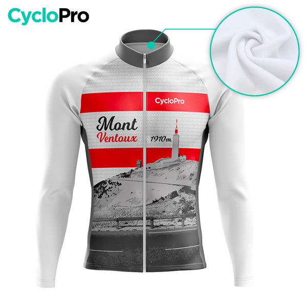 Jersey de ciclismo longa - inverno - Mont Ventoux