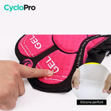 TENUE VÉLO DE ROUTE ROSE - ÉLÉGANCE+ Tenue de cyclisme été CycloPro 