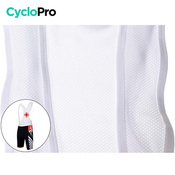 TENUE VÉLO DE ROUTE ROUGE - CONFORT+ Tenue de cyclisme été CycloPro 