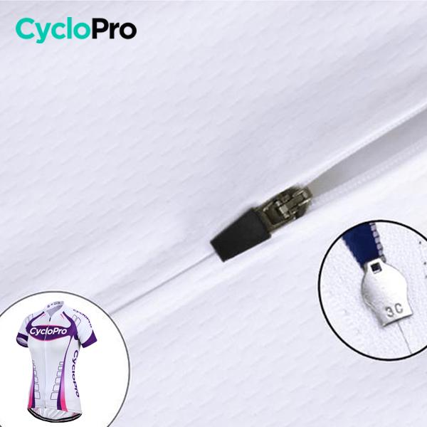 Tenue Vélo de Route Violet - Confort+ - DESTOCKAGE Tenue de cyclisme été Cyclo Pro 