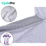 Tenue Vélo de Route Violet - Confort+ - DESTOCKAGE Tenue de cyclisme été Cyclo Pro 