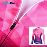 TENUE VÉLO FEMME AUTOMNE - CUBIC+ tenue de cyclisme CycloPro 