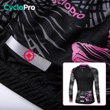 TENUE VÉLO FEMME AUTOMNE - NATURA+ - DESTOCKAGE tenue de cyclisme CycloPro 