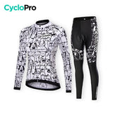 TENUE VÉLO FEMME AUTOMNE - Peps+ tenue de cyclisme CycloPro Sans 3XL 